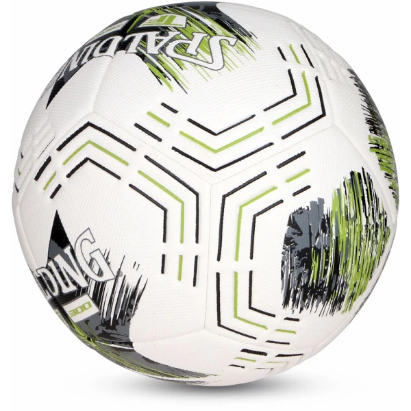 SPALDING SOCCER BALL TF-300 MACHINE STITCHED GREEN SIZE 5