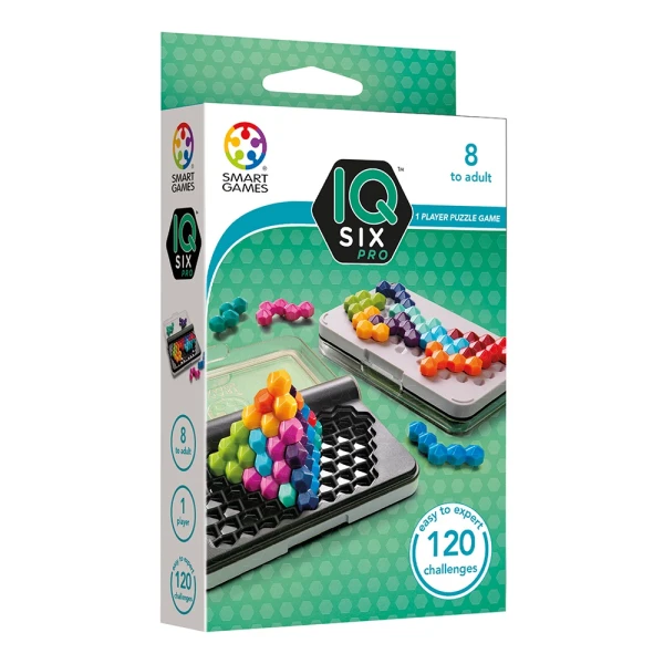SMARTGAMES BOARD GAME IQ SIX PRO (120 CHALLENGES)