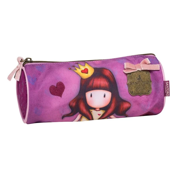 GORJUSS BARREL PENCIL CASE PRINCESSES