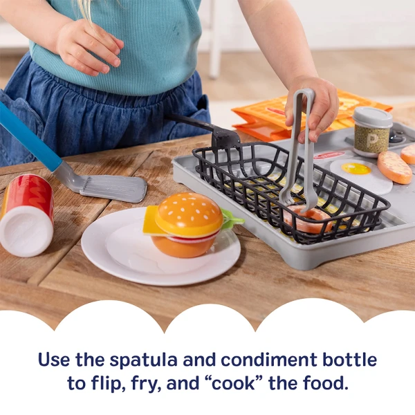 MELISSA & DOUG ΣΕΤ FLIP AND FRY ΓΚΡΙΛ
