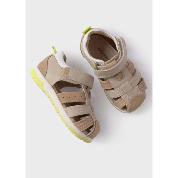 SANDALS CLOSED  ECRU