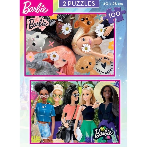 EDUCA ΠΑΖΛ 2X100 τεμ. BARBIE