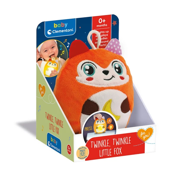 BABY CLEMENTONI ΒΡΕΦΙΚΟ ΠΑΙΧΝΙΔΙ TWINKLE TWINKLE ΑΛΕΠΟΥ ΜΕ ΦΩΣ & ΗΧΟΥΣ