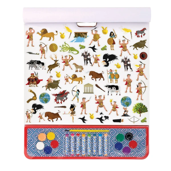 GIGA BLOCK DRAWING SET 4 IN 1 HERCULES LABORS