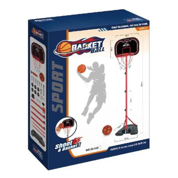 LARGE METAL BASKETBALL HOOP 225 cm