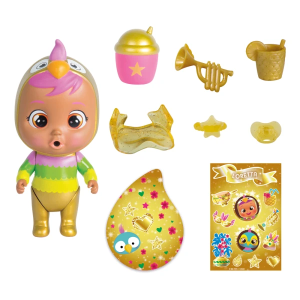 CRY BABIES MAGIC TEARS ΚΛΑΨΟΥΛΙΝΙΑ ΧΡΥΣΟ ΣΠΙΤΑΚΙ