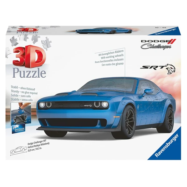 RAVENSBURGER 3D ΠΑΖΛ 108 τεμ. DODGE CHALLENGER HELLCAT