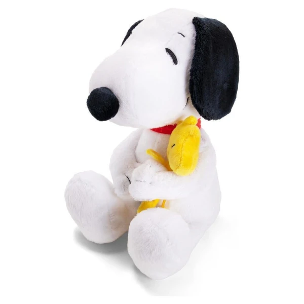 PEANUTS PLUSH 25 cm SITTING SNOOPY & WOODSTOCK