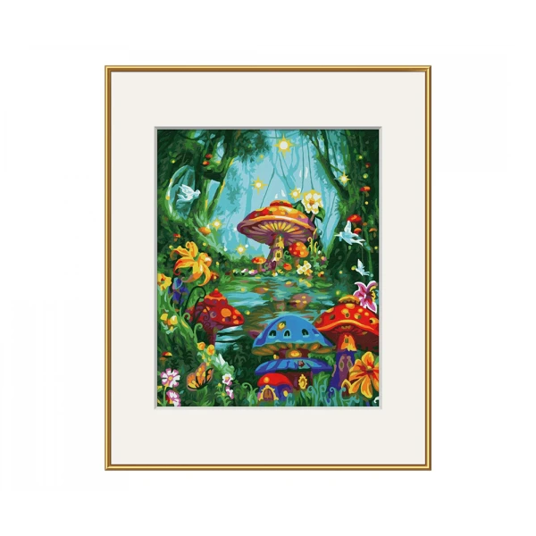 SCHIPPER MNZ PAINTING BY NUMBERS - MAGIC MUSHROOM VILLAGE