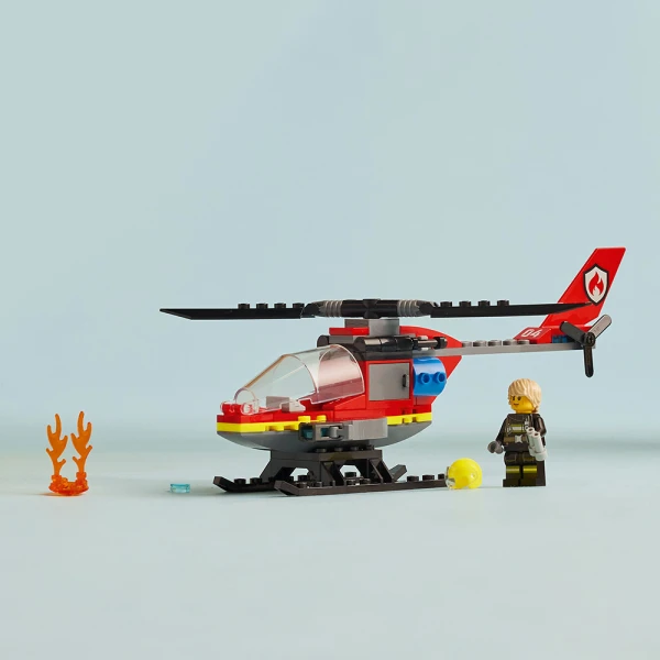 LEGO® CITY ΠΥΡΟΣΒΕΣΤΙΚΟ ΕΛΙΚΟΠΤΕΡΟ ΔΙΑΣΩΣΗΣ