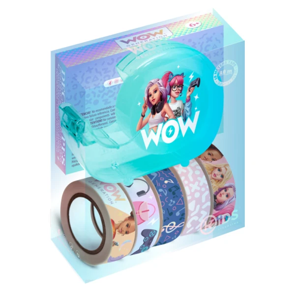 WOW GENERATION TAPE WITH DESIGNS WOW - 2 DESIGNS