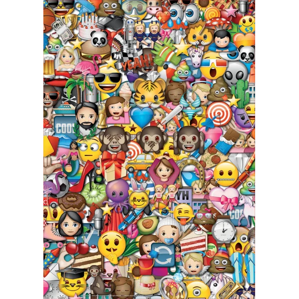 EDUCA PUZZLE 2X500 pcs EMOJI 