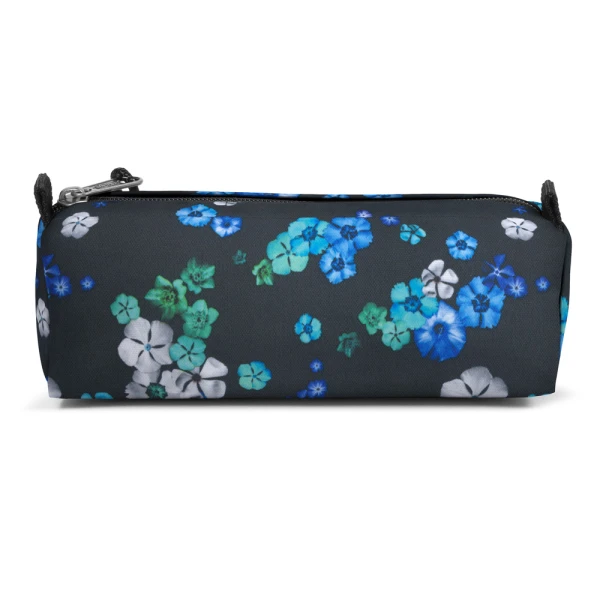 EASTPAK BENCHMARK SINGLE PENCIL CASE FLORAL BLOOM BLACK