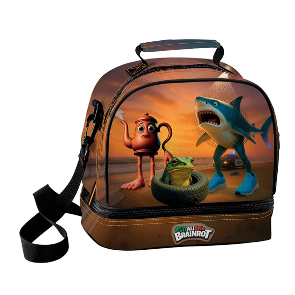 INSULATED LUNCH BAG TEAM BRAINROT