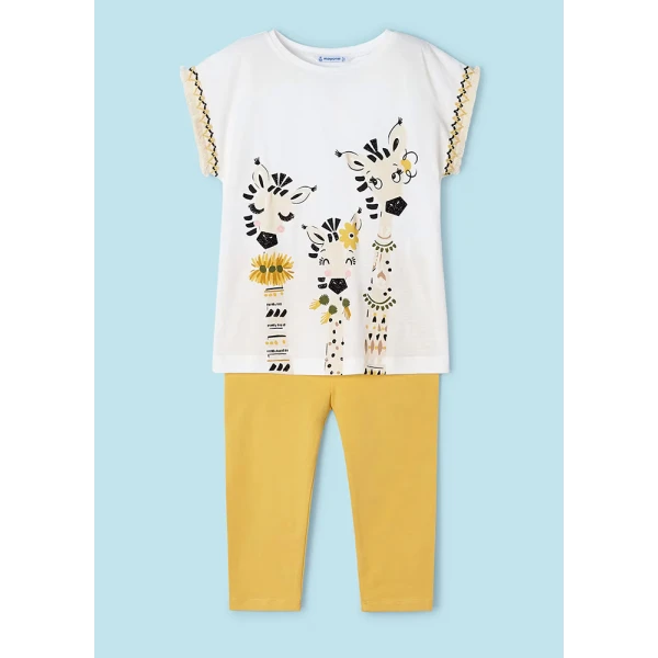 MAYORAL SET LEGGINGS DECORATIVES HONEY