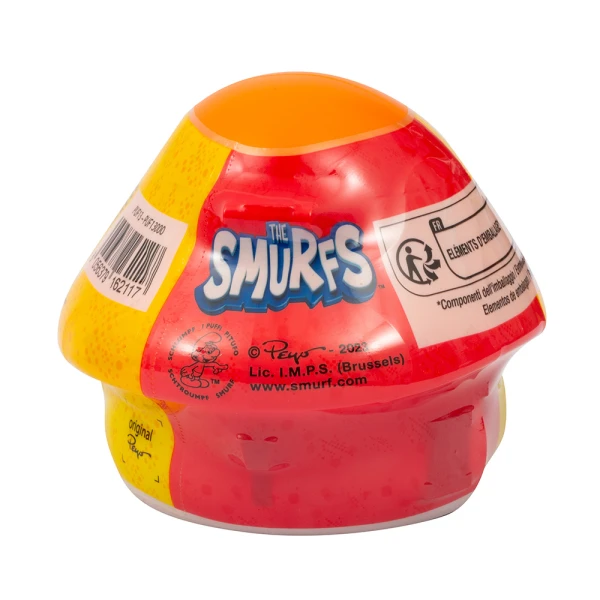 SMURFS HOUSE WITH CONFETTI AND SURPRISE FIRURE - 4 COLOURS