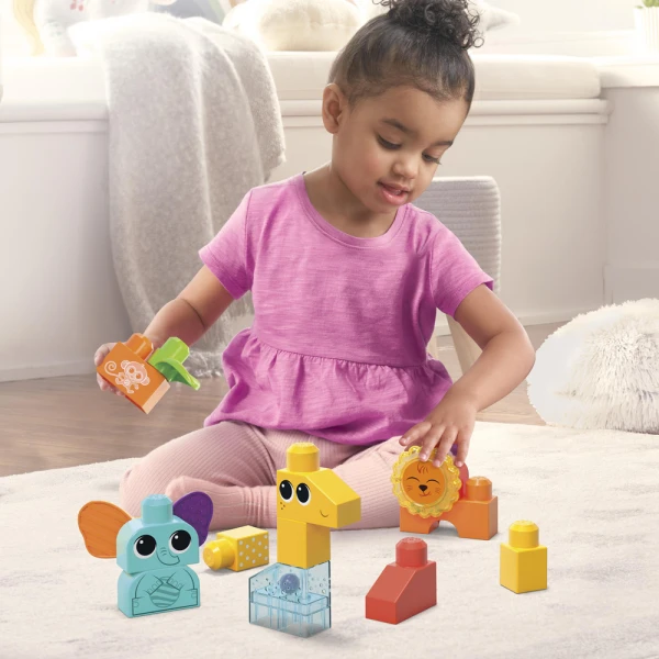 MEGA BLOCKS SENSORY LINE - SAFARI 15 pcs