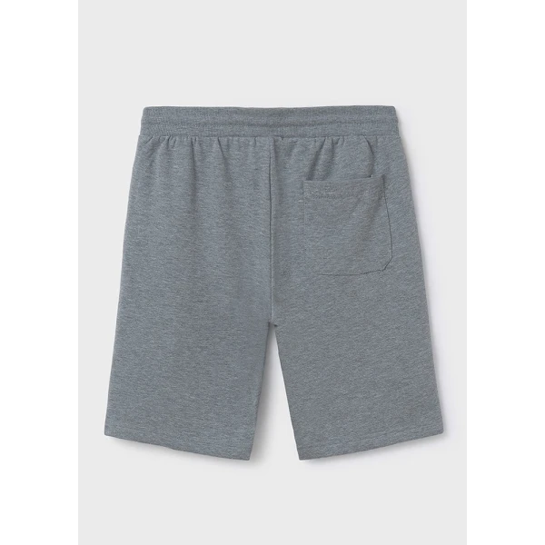 MAYORAL BERMUDA SHORTS SWEATER BASIC MELANZE GREY