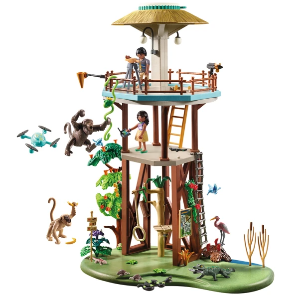 PLAYMOBIL WILTOPIA ΠΑΡΑΤΗΡΗΤΗΡΙΟ ΜΕ ΠΥΞΙΔΑ