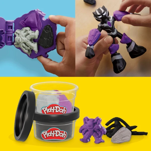 PLAY-DOH ΣΕΤ ΠΑΙΧΝΙΔΙΟΥ BLACK PANTHER CUTTING CLAWS