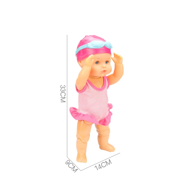 32 cm. REALLY SWIMMING BABY DOLL
