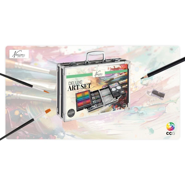 ART SET IN CASE 132 Pcs.