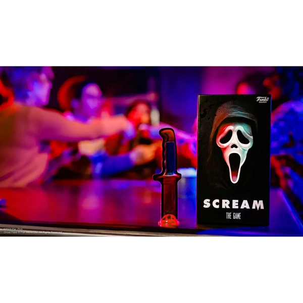AS GAMES BOARD GAME SCREAM FOR AGES 18+ AND 3-8 PLAYERS
