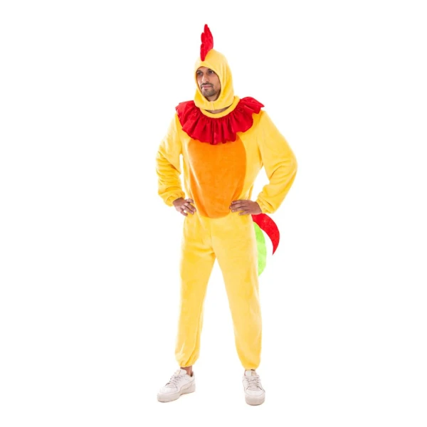 ADULT CARNIVAL COSTUME ROOSTER 