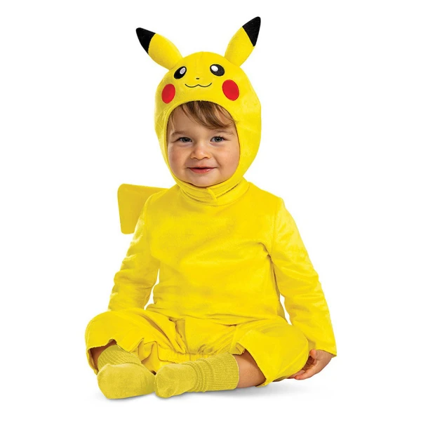 ΠΑΙΔΙΚΗ ΑΠΟΚΡΙΑΤΙΚΗ ΣΤΟΛΗ PIKACHU ROMPER