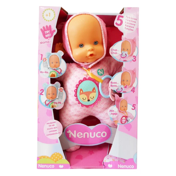 DOLL NENUCO SOFT WITH 5 FUNCTIONS
