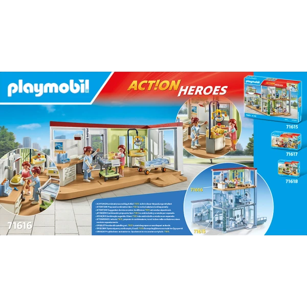 PLAYMOBIL ACTION HEROES ΜΑΙΕΥΤΙΚΗ ΚΛΙΝΙΚΗ