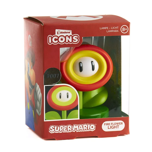 PALADONE SUPER MARIO - FIRE FLOWER ICON LIGHT BDP PP6362NN