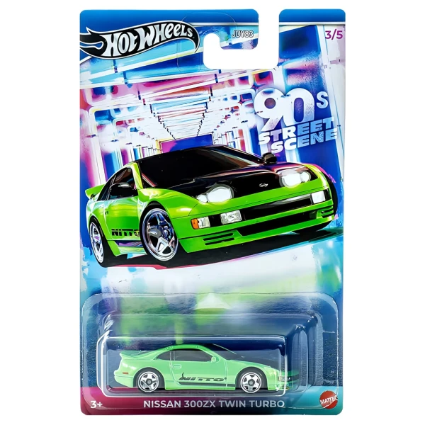 HOT WHEELS ΑΥΤΟΚΙΝΗΤΑΚΙΑ - 90s STREET SCENE - NISSAN 300ZX TWIN TURBO