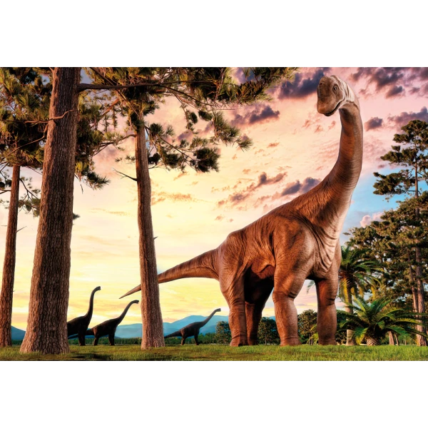 PUZZLE 117 pcs DINOSAURS 4