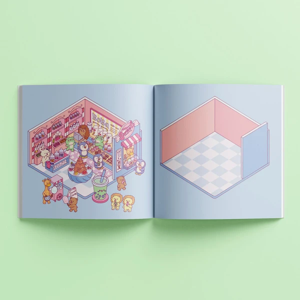 COSY STICKERS WORLDS ΒΙΒΛΙΟ ΜΕ ΑΥΤΟΚΟΛΛΗΤΑ VILLAGE VIBES