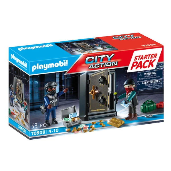 PLAYMOBIL STARTER PACK BANK ROBBERY
