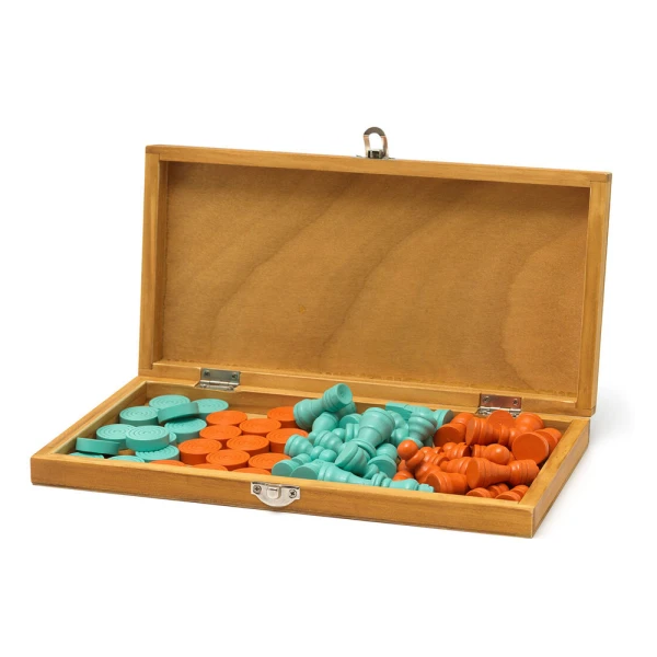 LEGAMI 2-IN-1 CHESS AND DRAUGHTS