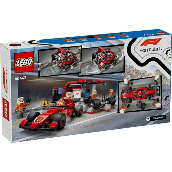 LEGO® CITY F1® PIT STOP & PIT CREW WITH FERRARI CAR