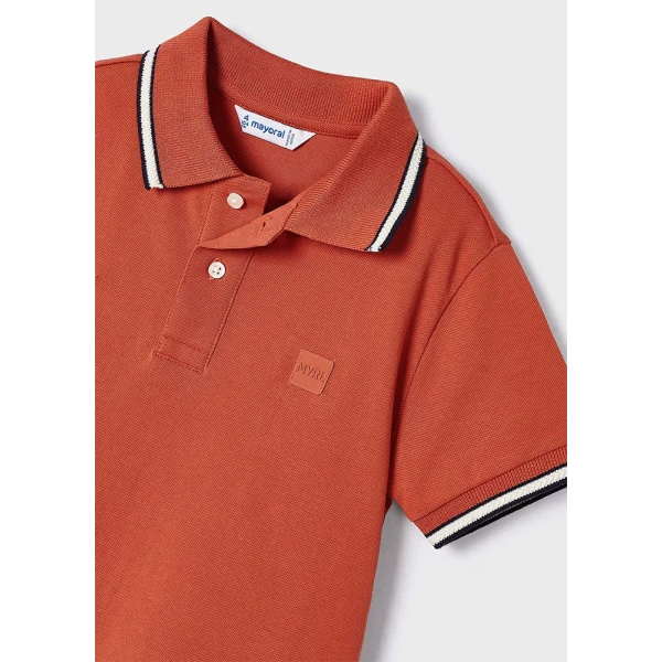 MAYORAL POLO SHORT SLEEVES  ELASTIC CHILLI