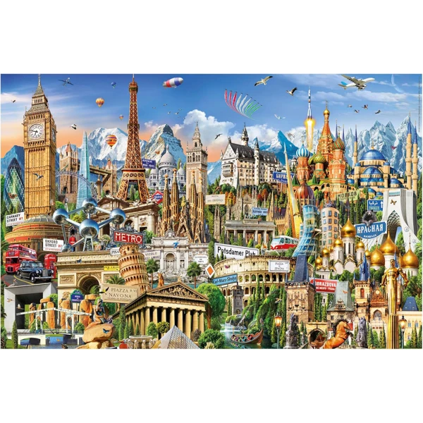 EDUCA PUZZLE 1000 pcs SYMBOLS OF EUROPE