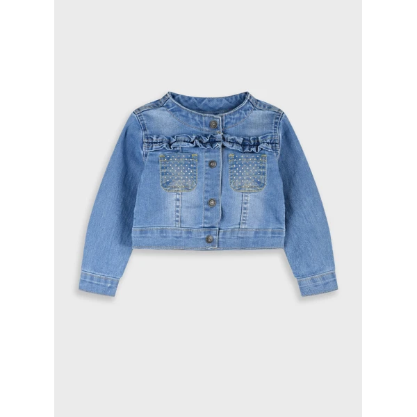 ENERGIERS OUTERWEAR GIRL BEBE BLUE DENIM