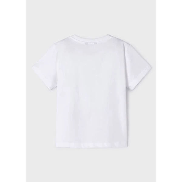 MAYORAL SHORT SLEEVES BLOUSE SKATE WHITE