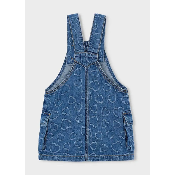 MAYORAL ΦΟΥΣΤΑ ΣΑΛΟΠΕΤΑ DENIM ΦΑΡΔΙΑ ΚΑΡΔΙΕΣ