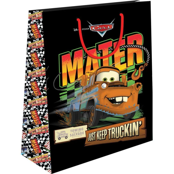 PAPER GIFT BAG 33X12X45 cm CARS - 2 DESIGNS