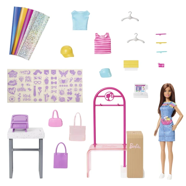BARBIE ΕΡΓΑΣΤΗΡΙΟ ΜΟΔΑΣ ΚΑΙ ΚΟΥΚΛΑ 