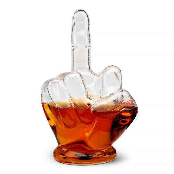 THE SOURCE - MIDDLE FINGER DECANTER