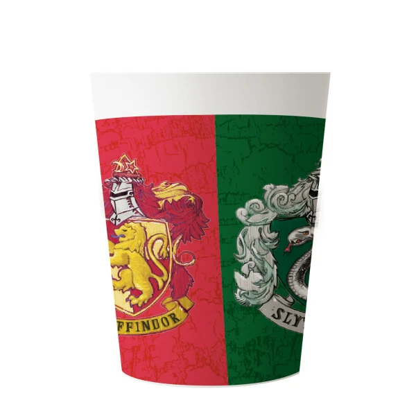 REUSABLE CUP 230ml 2 pcs  HARRY POTTER HOUSES