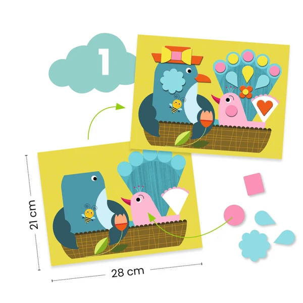 DJECO ARTISTIC AND CREATIVE SET CAT