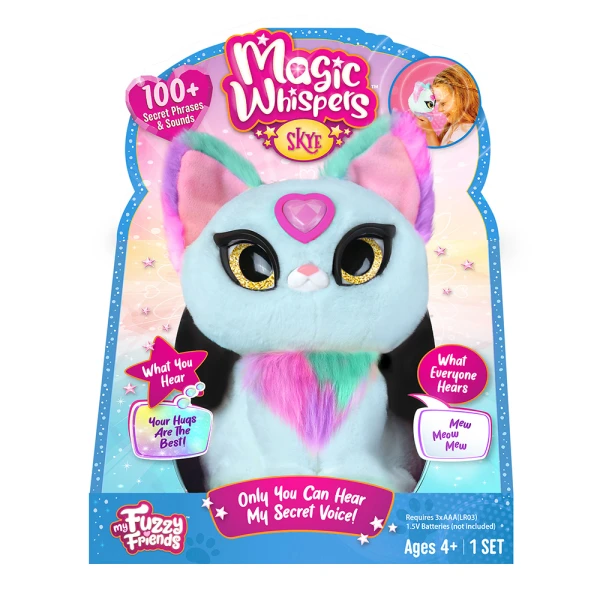 MY FUZZY FRIENDS MAGIC WHISPER KITTY - 3 DESIGNS
