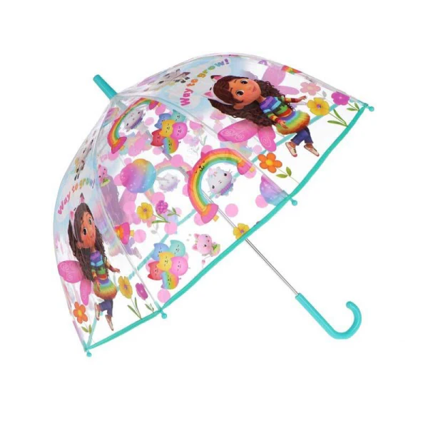 ΔΙΑΦΑΝΗ ΟΜΠΡΕΛΑ 46 cm GABBY\'S DOLLHOUSE